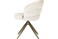Outlet Richmond Interiors Eetkamerstoel 212411 Beige Chenille Zendaya