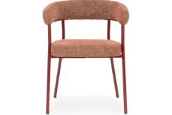 By-Boo Eetkamerstoelen^Eetkamerstoel 250029 burgundy Yovi