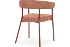 By-Boo Eetkamerstoelen^Eetkamerstoel 250029 burgundy Yovi