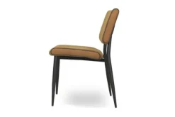 Olijk Eetkamerstoelen^Eetkamerstoel - cognac Nevada