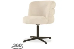 Richmond Interiors Eetkamerstoelen^Eetkamerstoel 212323 Cream Fushion Chadwick