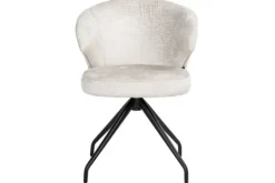 Richmond Interiors Eetkamerstoelen^Eetkamerstoel 211913 Cream Fusion Milly