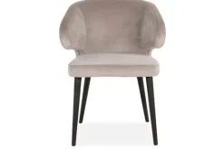 Richmond Interiors Eetkamerstoelen^Eetkamerstoel 210466 Khaki Velvet Indigo