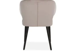 Richmond Interiors Eetkamerstoelen^Eetkamerstoel 210466 Khaki Velvet Indigo