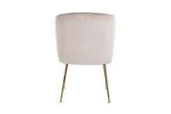 Richmond Interiors Eetkamerstoelen^Eetkamerstoel 210599 Khaki Velvet Cannon