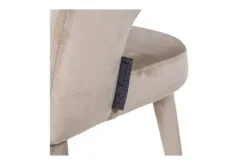 Clearance Richmond Interiors Eetkamerstoel 210753 Khaki Velvet Gia