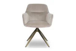 Outlet Richmond Interiors Eetkamerstoel 210890 Khaki Velvet Aline