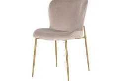 Richmond Interiors Eetkamerstoelen^Eetkamerstoel 210832 Khaki Velvet Odessa