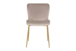 Richmond Interiors Eetkamerstoelen^Eetkamerstoel 210832 Khaki Velvet Odessa