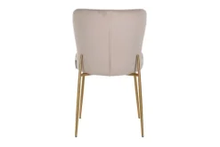 Richmond Interiors Eetkamerstoelen^Eetkamerstoel 210832 Khaki Velvet Odessa