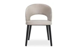 Richmond Interiors Eetkamerstoelen^Eetkamerstoel 211065 Khaki Velvet Savoy