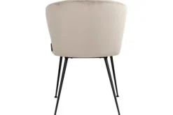 Richmond Interiors Eetkamerstoelen^Eetkamerstoel 211910 Khaki Velvet Xandra