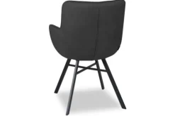 Olijk Eetkamerstoelen^Eetkamerstoel - Luxor Anthracite Matilde