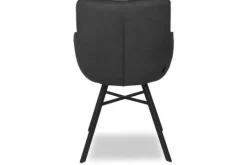 Olijk Eetkamerstoelen^Eetkamerstoel - Luxor Anthracite Matilde