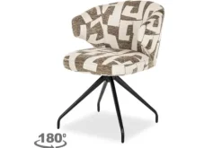Richmond Interiors Eetkamerstoelen^Eetkamerstoel 213278 Moss Graffic Milly