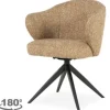 Sale Eleonora Meubelen Eetkamerstoel 96343 mosterd Connor