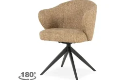 Sale Eleonora Meubelen Eetkamerstoel 96343 mosterd Connor
