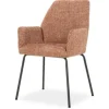 Outlet Eleonora Meubelen Eetkamerstoel 96339 rood Indy