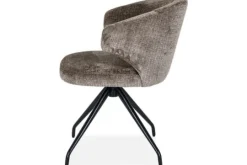 Richmond Interiors Eetkamerstoelen^Eetkamerstoel 212552 Stone Chenille Milly