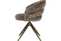 Richmond Interiors Eetkamerstoelen^Eetkamerstoel 212409 Stone Chenille Zendaya