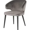 New Richmond Interiors Eetkamerstoel 210467 Stone Velvet Indigo