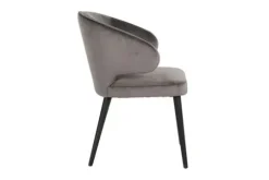 New Richmond Interiors Eetkamerstoel 210467 Stone Velvet Indigo