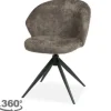 Olijk Eetkamerstoelen^Eetkamerstoel - taupe Brynn