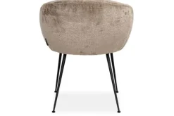 Richmond Interiors Eetkamerstoelen^Eetkamerstoel 211912 Taupe Chenille Ruby
