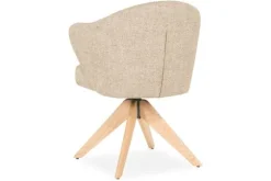 Eleonora Meubelen Eetkamerstoelen^Eetkamerstoel 96345 taupe Connor
