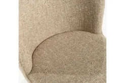 Eleonora Meubelen Eetkamerstoelen^Eetkamerstoel 96327 taupe Molly