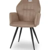 Outlet Olijk Eetkamerstoel - taupe Ozark