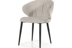 Clearance Eleonora Meubelen Eetkamerstoel - taupe Savoir | 95932 Fleur