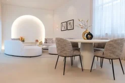 Richmond Interiors Eetkamerstoelen^Eetkamerstoel 212337 Trendy Nature Elvi