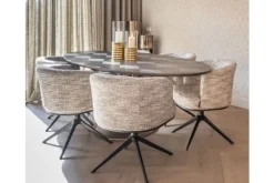 Richmond Interiors Eetkamerstoelen^Eetkamerstoel 212336 Trendy Nature Cheyenne
