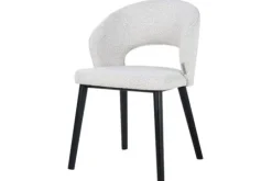 Discount Richmond Interiors Eetkamerstoel 211066 White Bouclé Savoy