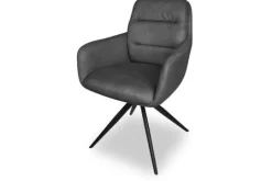 Olijk Eetkamerstoelen^Eetkamerstoel - Zorro Antracite Jeske