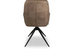 Olijk Eetkamerstoelen^Eetkamerstoel - Zorro Taupe Jeske