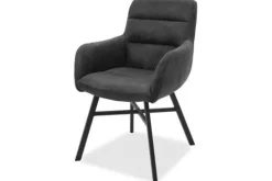 Outlet Olijk Eetkamerstoel Anthracite Ravion