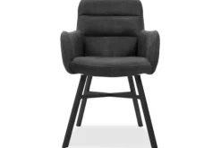 Outlet Olijk Eetkamerstoel Anthracite Ravion