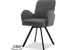 Clearance Tower Living Eetkamerstoel Anthracite Livo