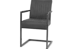 Tower Living Eetkamerstoelen^Eetkamerstoel Anthracite Ferro