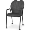 Olijk Eetkamerstoelen^Eetkamerstoel Antraciet Chayenne