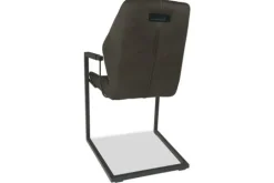 Olijk Eetkamerstoelen^Eetkamerstoel antraciet Cara