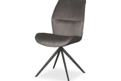 Sale Label51 Eetkamerstoel Antraciet DX-74.013 Comfy