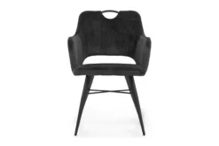 Olijk Eetkamerstoelen^Eetkamerstoel antraciet Tirza