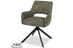 Wowen Eetkamerstoelen^Eetkamerstoel Atlanta 09 olijf Sonja