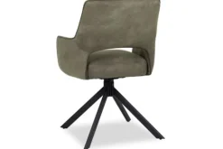Wowen Eetkamerstoelen^Eetkamerstoel Atlanta 09 olijf Sonja