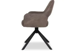 Wowen Eetkamerstoelen^Eetkamerstoel Atlanta 06 taupe Sonja