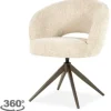 Eleonora Meubelen Eetkamerstoelen^Eetkamerstoel Beige 96474 Alissa