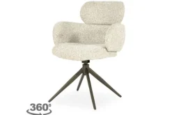 Best Eleonora Meubelen Eetkamerstoel Beige 96502 Darcio